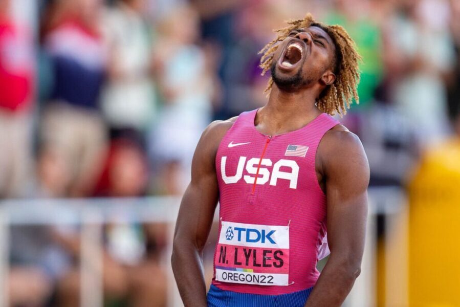 American 200m record breaker Noah Lyles leads US sweep at 2022 Worlds Share Market Daily