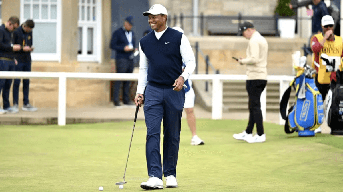 The 2022 British Open leaderboard: Tiger Woods' score in Round 1, golf scores today at St. Andrews Open Championship