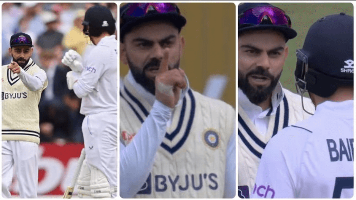 India vs England: Virat Kohli says, "Keep your mouth shut" when he clashes with Jonny Bairstow