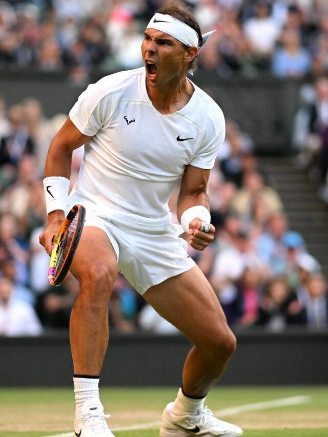 Wimbledon 2022 quarterfinal between Rafael Nadal vsTaylor Fritz