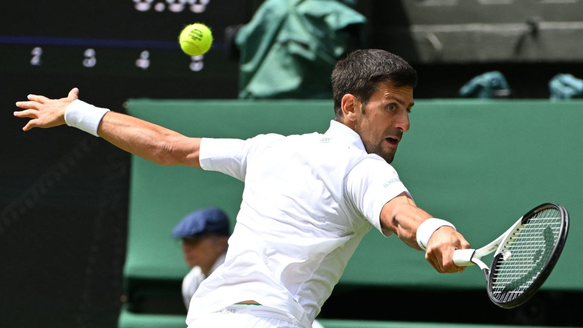 It is Novak Djokovic's 27th consecutive Wimbledon title that makes him into his eighth Wimbledon final