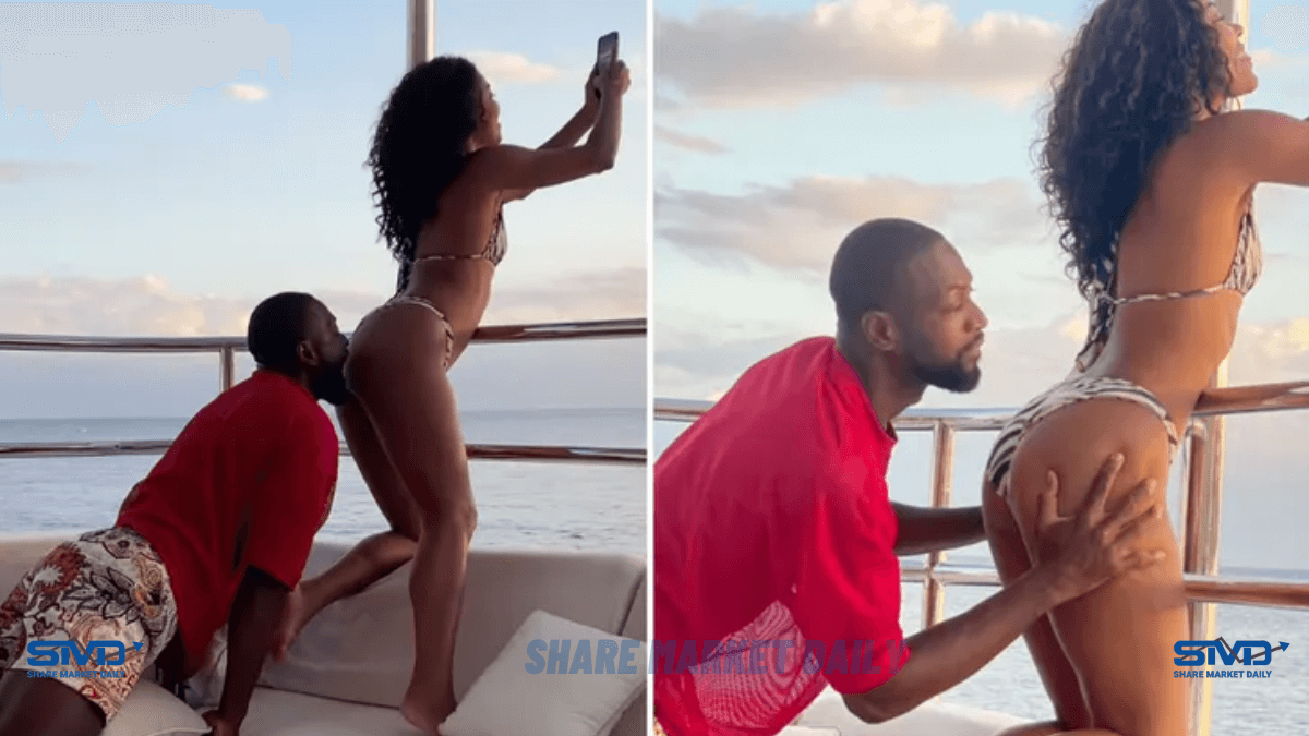 In A Vacation Video, Dwyane Wade Bites Gabrielle Union's Butt
