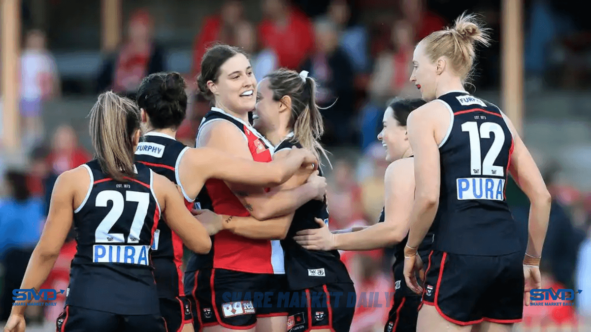 The St Kilda Women's Team Wins 29-points In The Sydney Swans' Debut In The AFLW