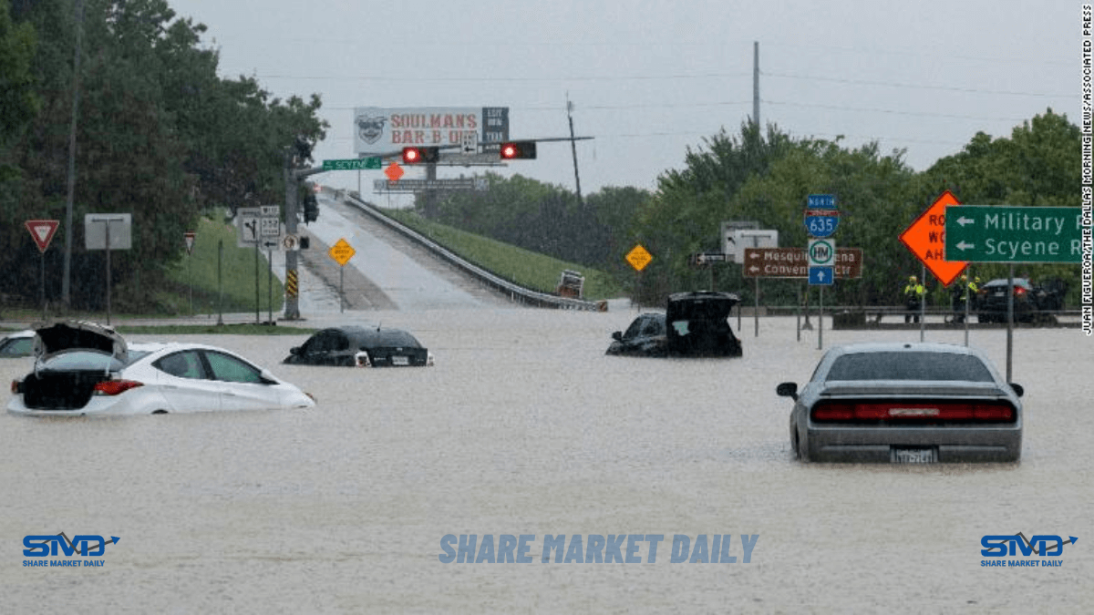 Residents In The Dallas Area Are Caught Off Guard By Flash Flooding As Rescue Crews Respond To Hundreds Of Calls For Assistance