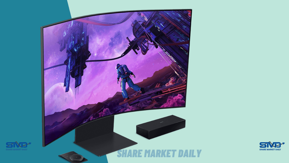 With A 55-inch, Curved Monitor, Samsung's Odyssey Ark Is A Monster That Eats Your Face As You Watch It