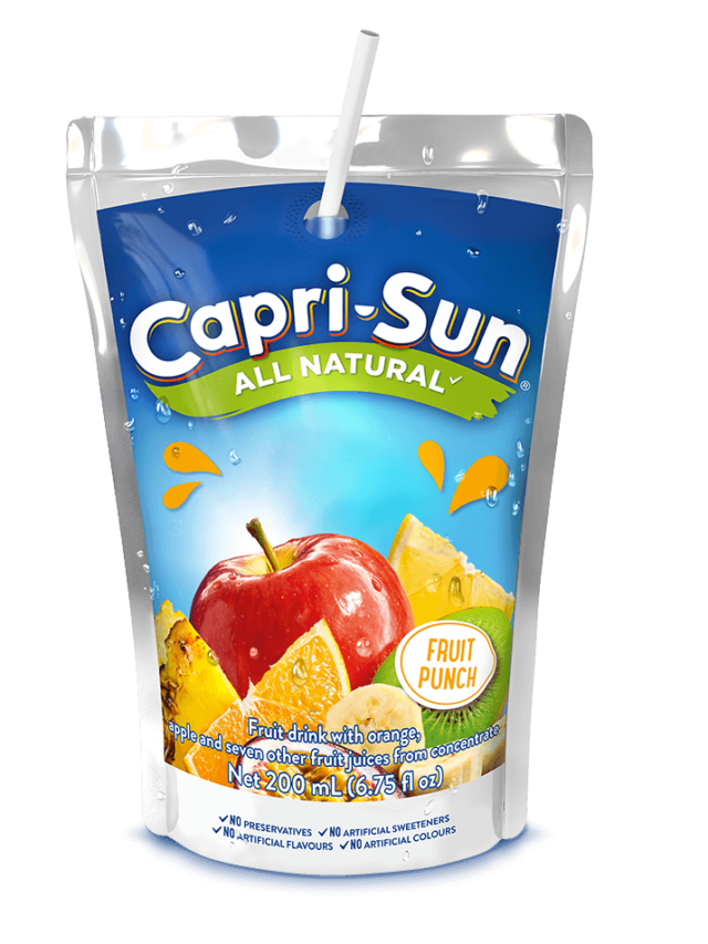 Capri Sun Have Been Recalled Due To Contamination