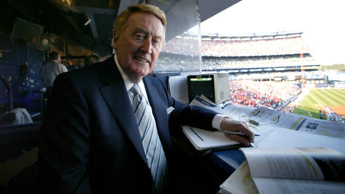 94-year-old Hall Of Fame Broadcaster And Dodgers Voice Vin Scully Has Died Photo By Google