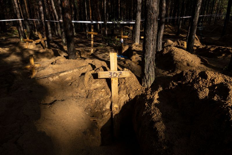 Izium mass burial site: Signs of torture, mutilation on bodies – Share Market Daily