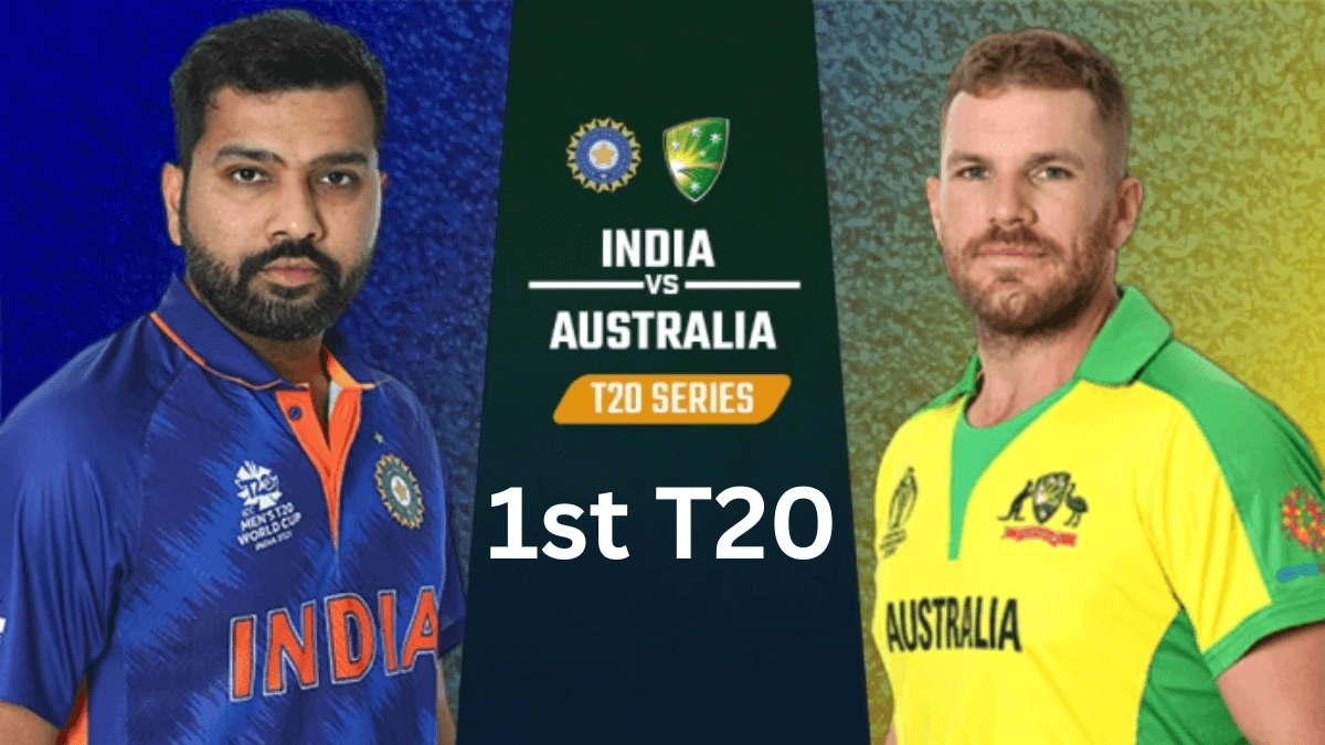 India Vs Australia, 1st T20 – Live Cricket Score, Squad, India Vs Australia T20 2022 Schedule