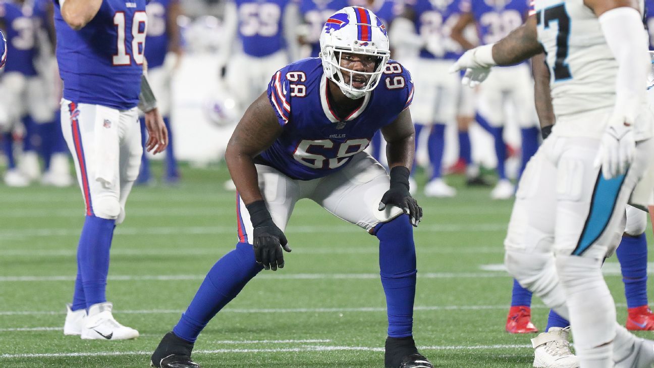 Buffalo Bills’ Bobby Hart suspended one game after hitting Tennessee Titans coach after game