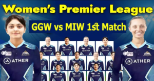 Women's Premier League 2023, Today 1st Match GGW vs MIW